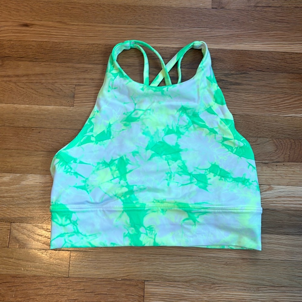 Lululemon High Neck longline Energy Bra